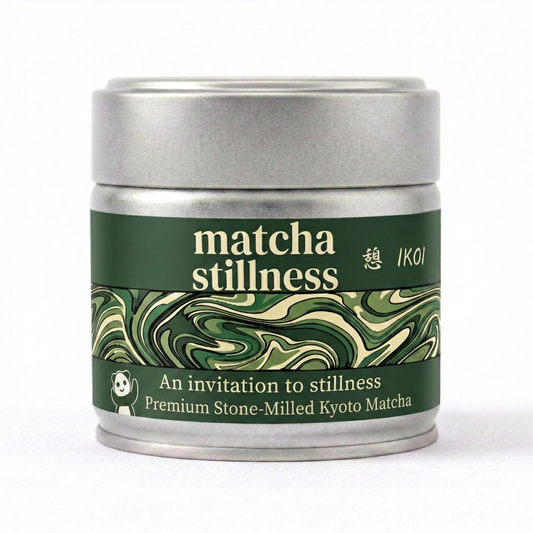 Matcha from Kyoto Prefecture, stone-ground｜matcha stillness IKOI